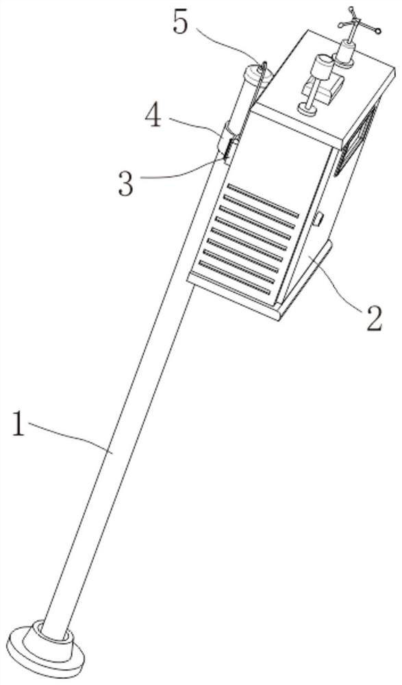 Ambient air quality monitor with network transmission function