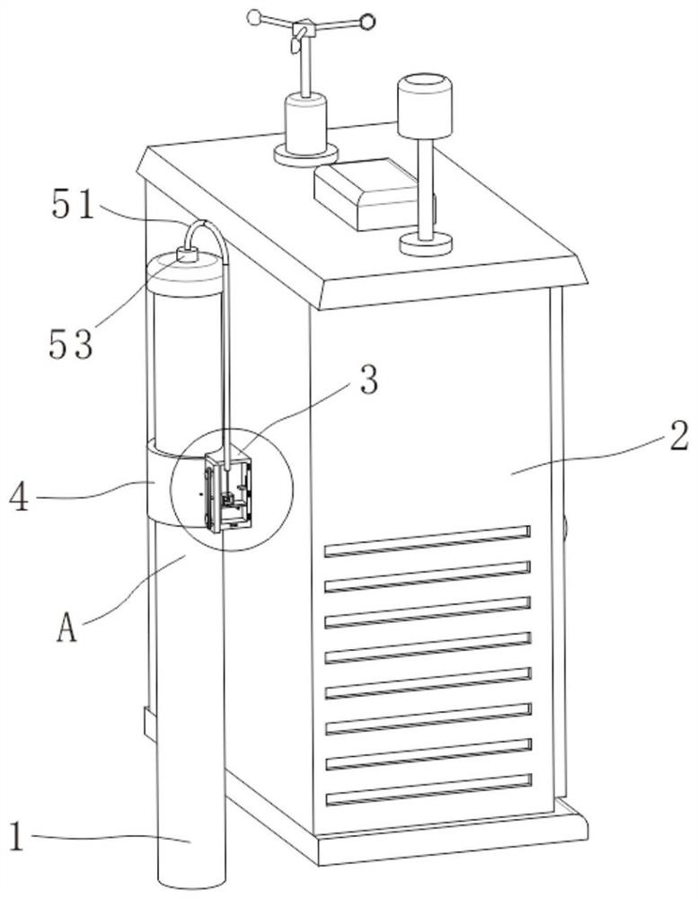 Ambient air quality monitor with network transmission function