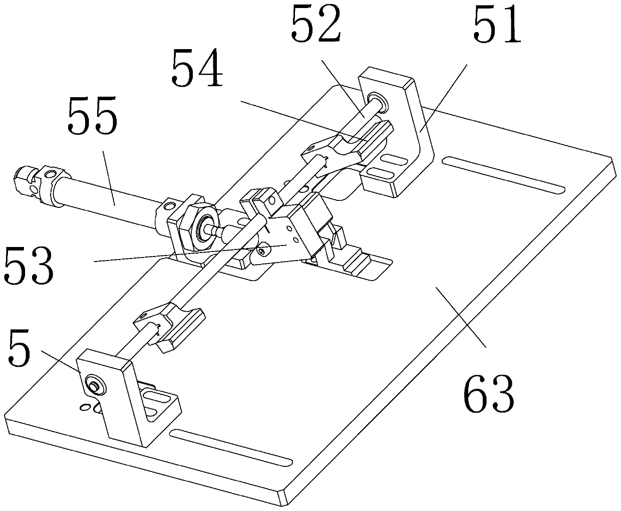 Storage tray entry positioning device and entry positioning method