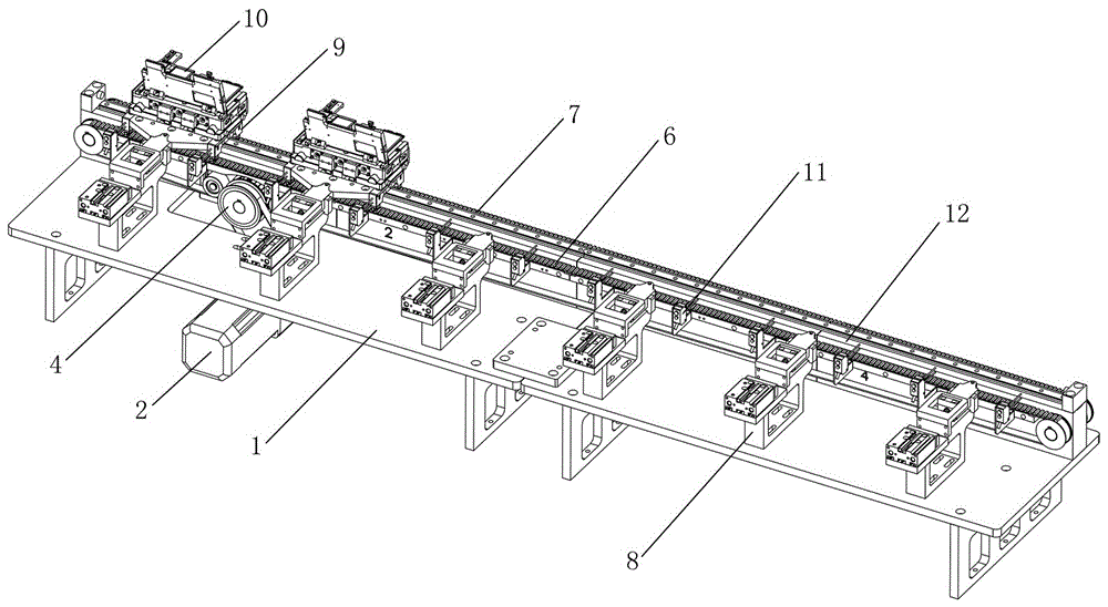 Quick positioning type automatic transmission device