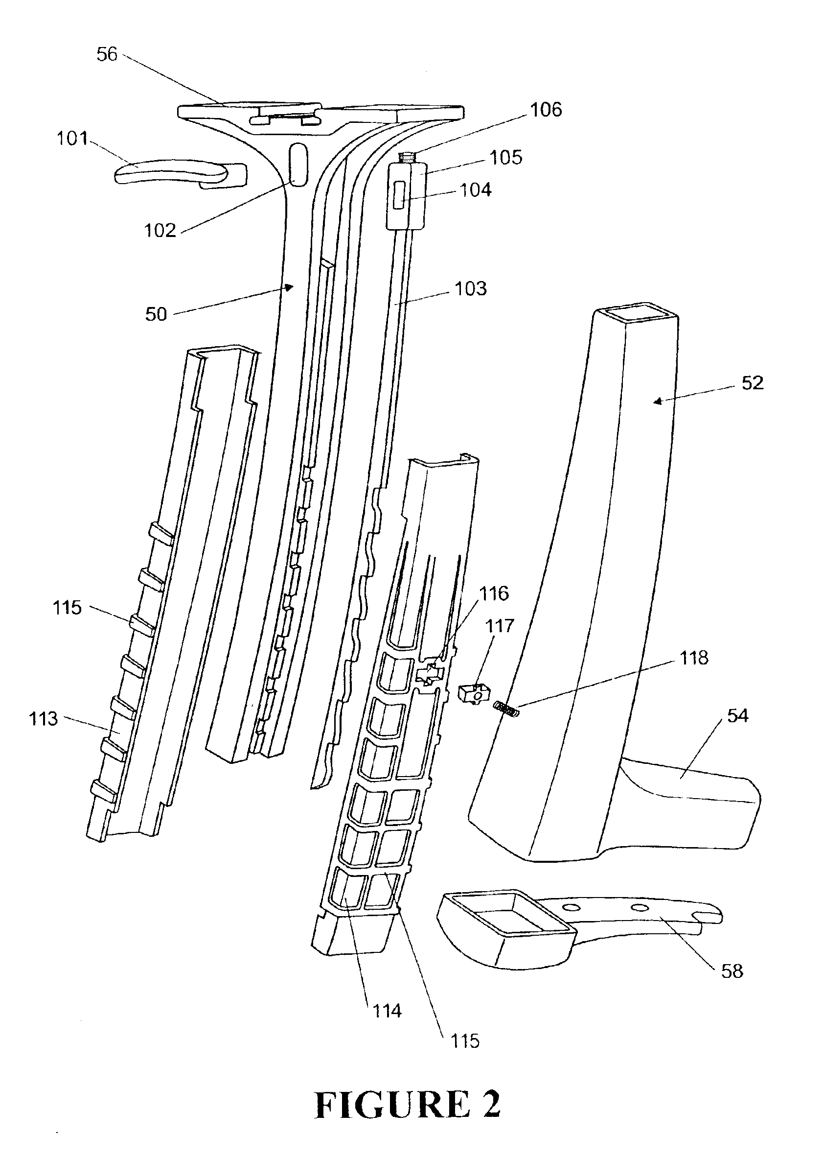 Height adjustable arm assembly