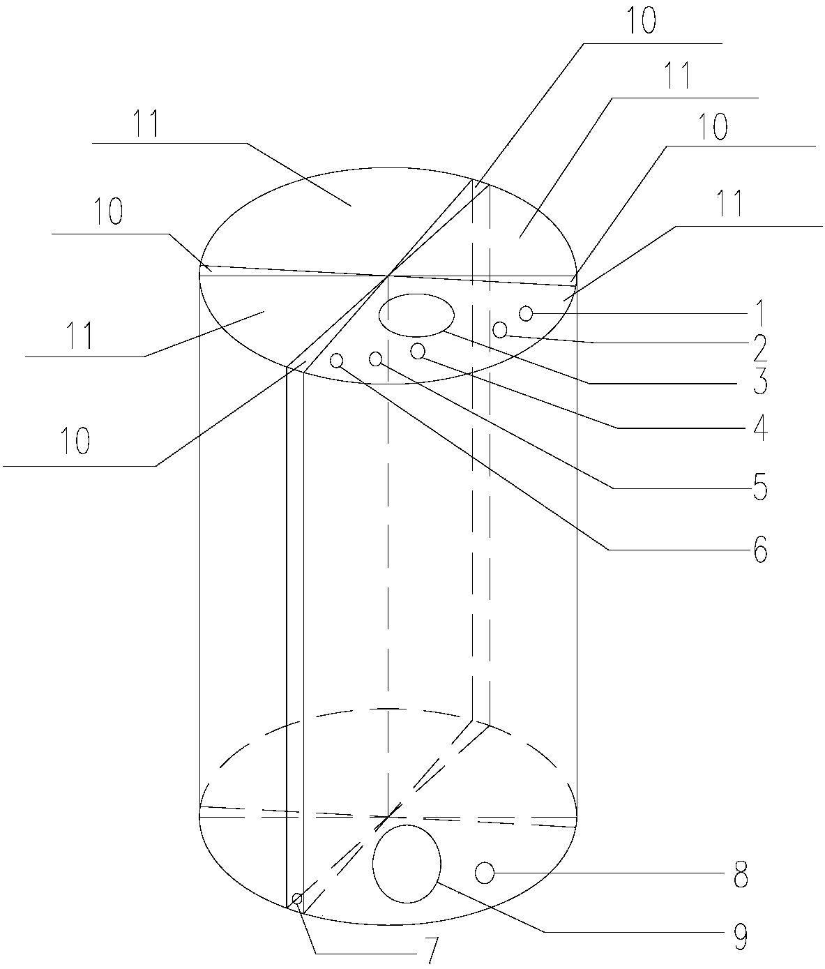 Multi-material storage container