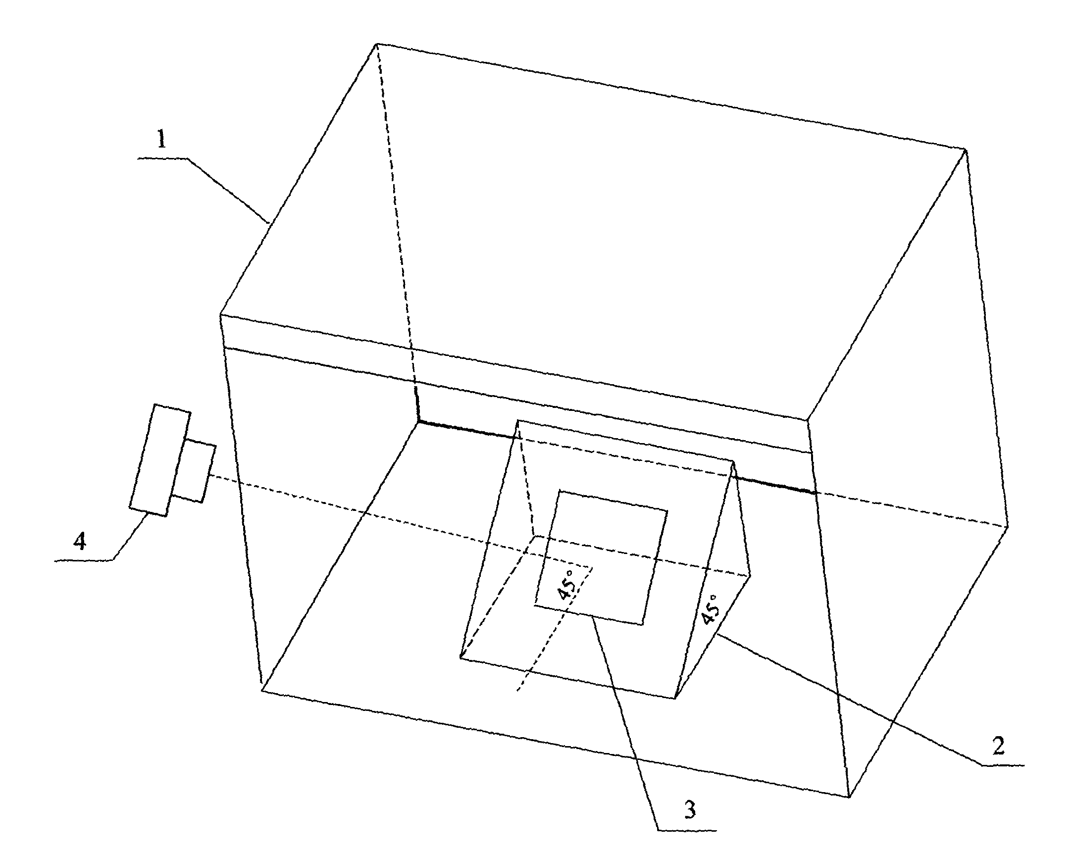 Non-contact type color measurement method and non-contact type color measurement device based on digital technology