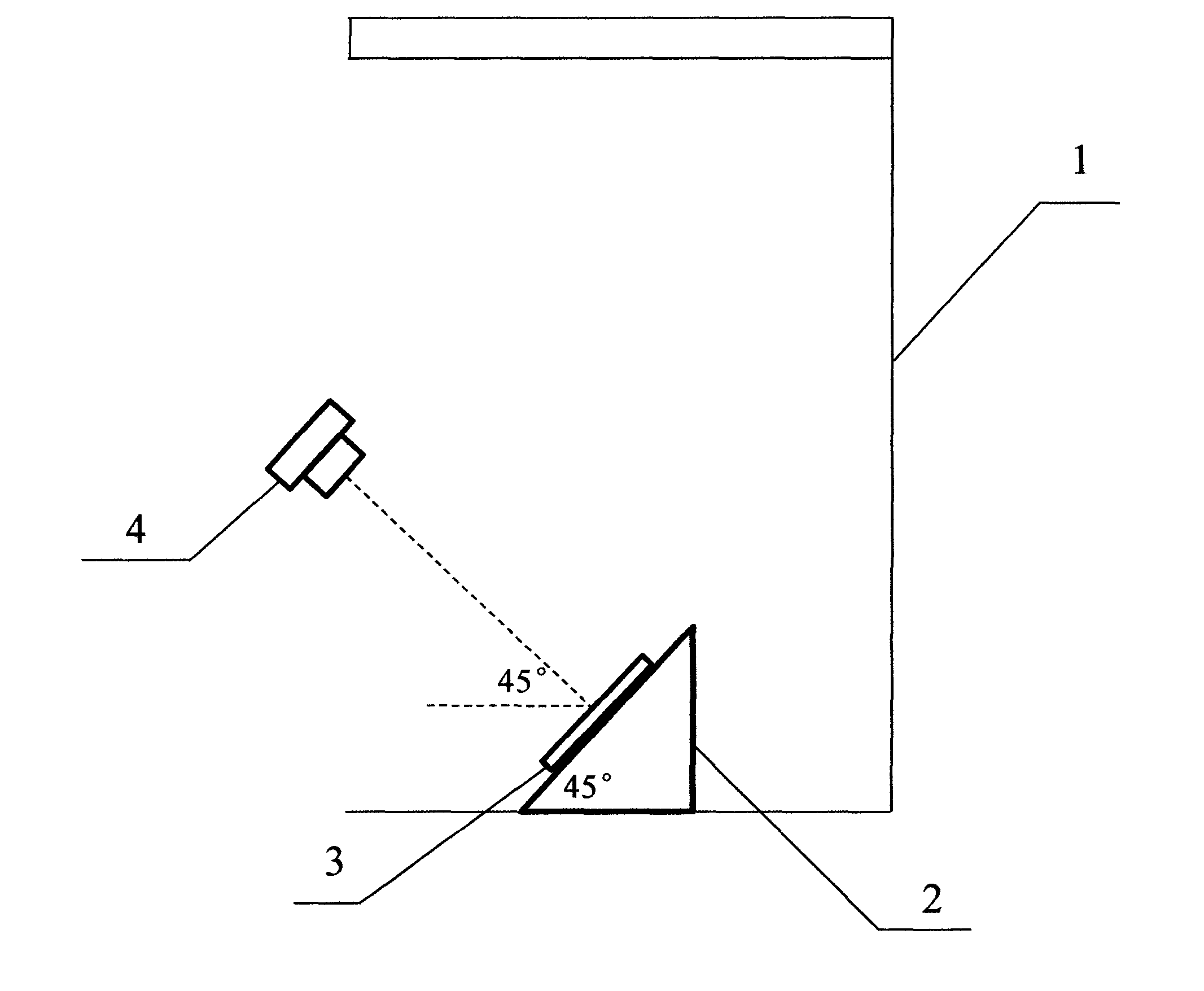 Non-contact type color measurement method and non-contact type color measurement device based on digital technology