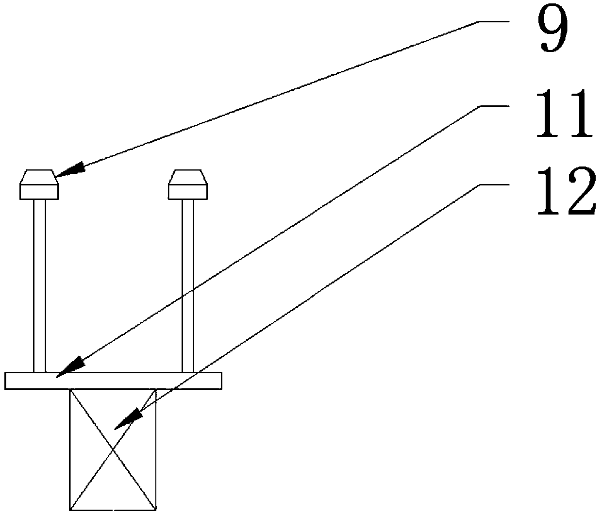 Pneumatic catapulting device and method of reusable working medium