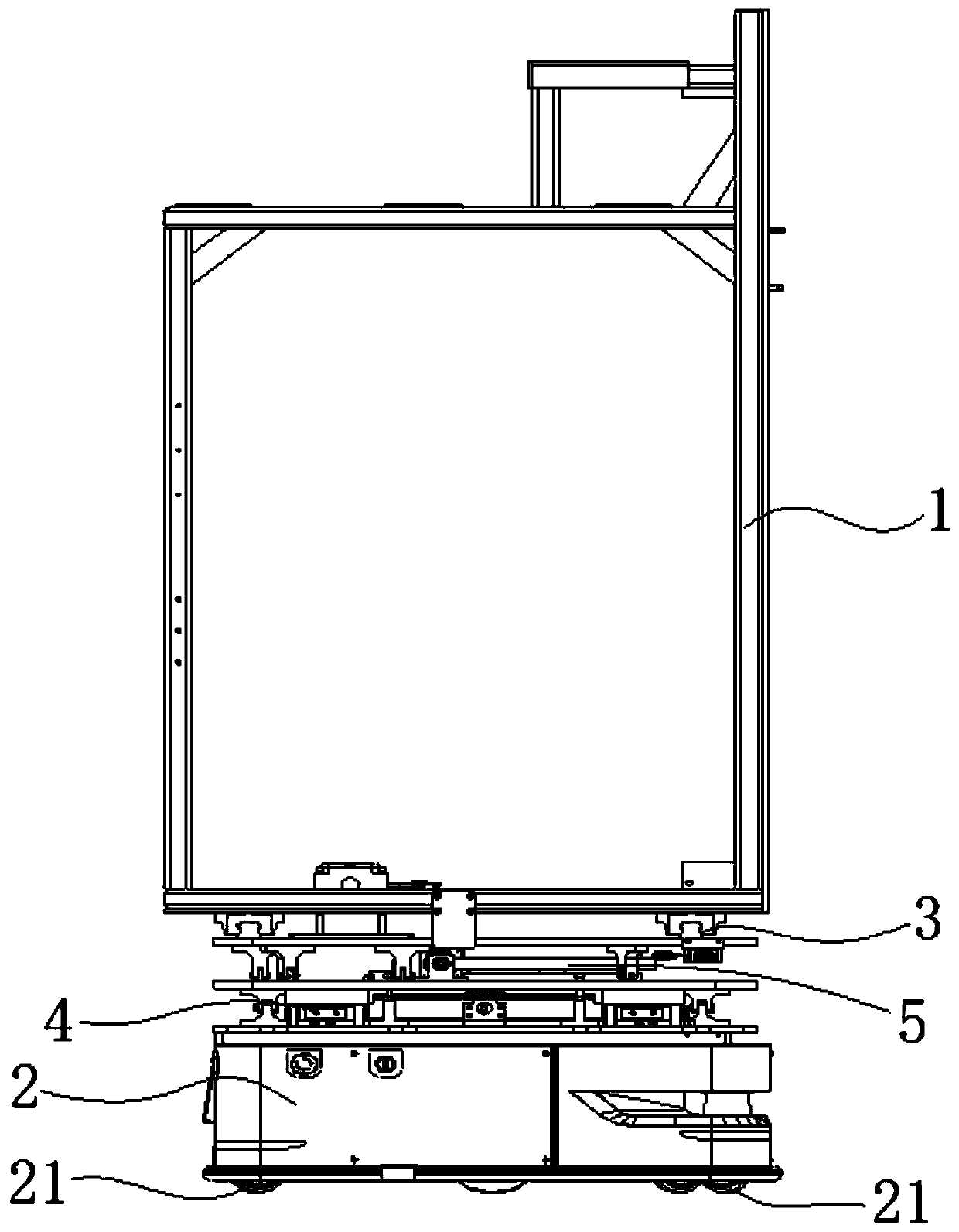 Wallpaper paving robot