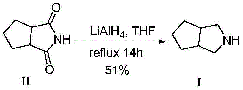 Preparation method of octahydrocyclopentane[C]pyrrole