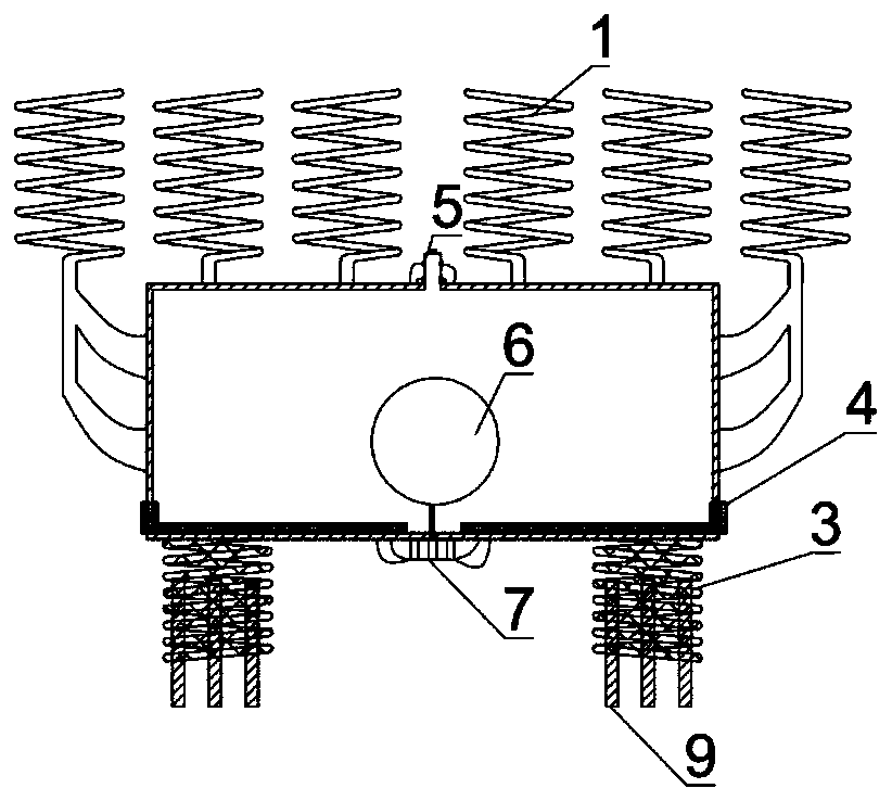 Building underground space seismic energy conversion and utilization device and operation method