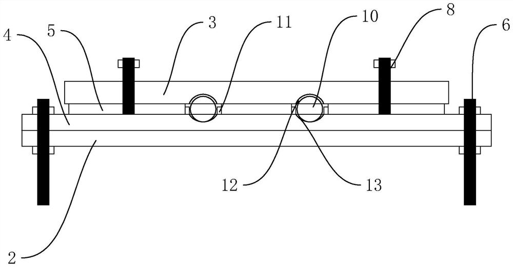 Sliding damping support for in-situ replacement of existing plant roof truss and construction method