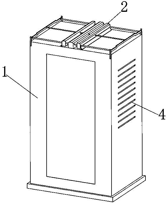 Optical fiber distribution frame