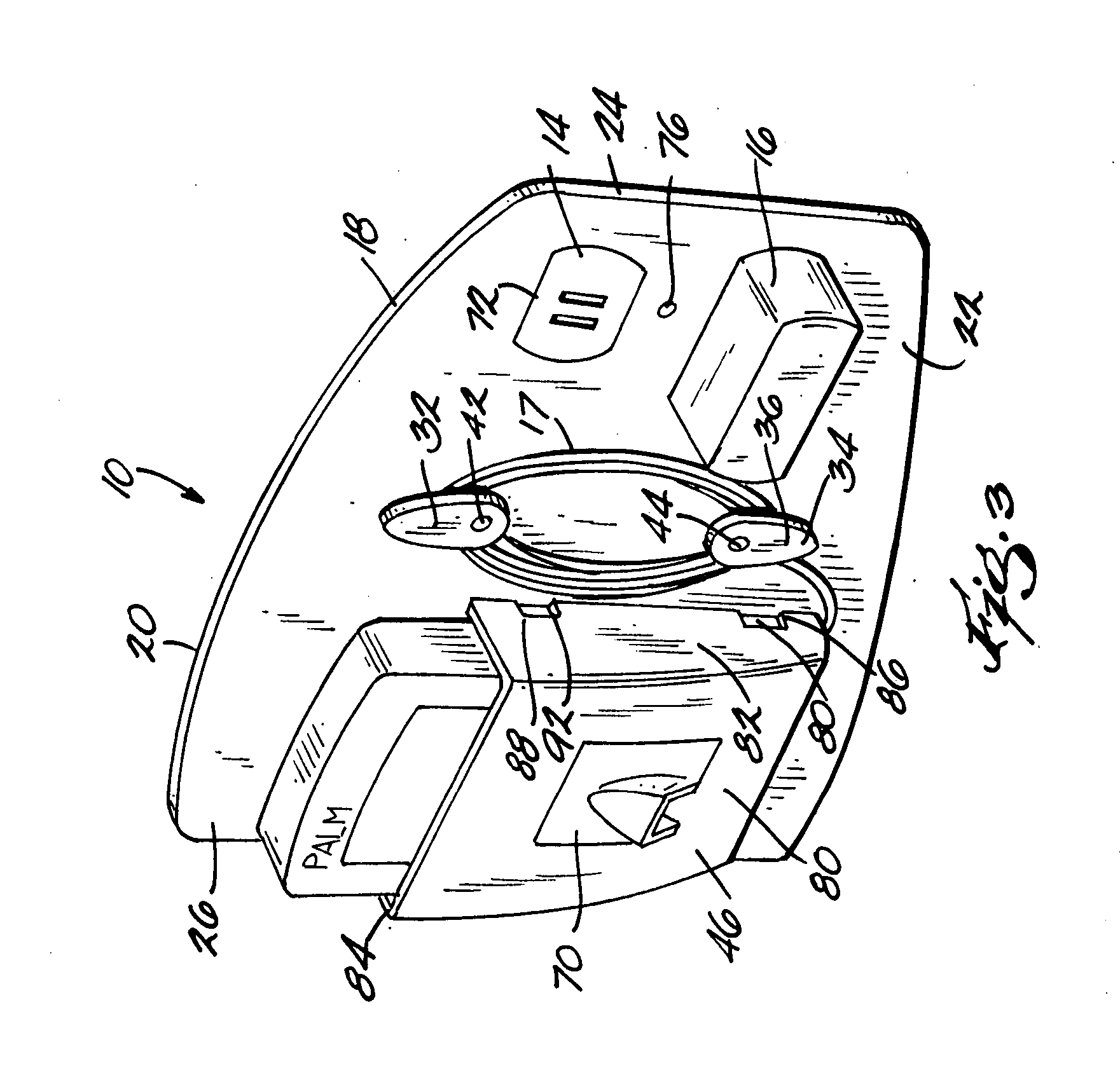 Charging station for portable electronic instruments