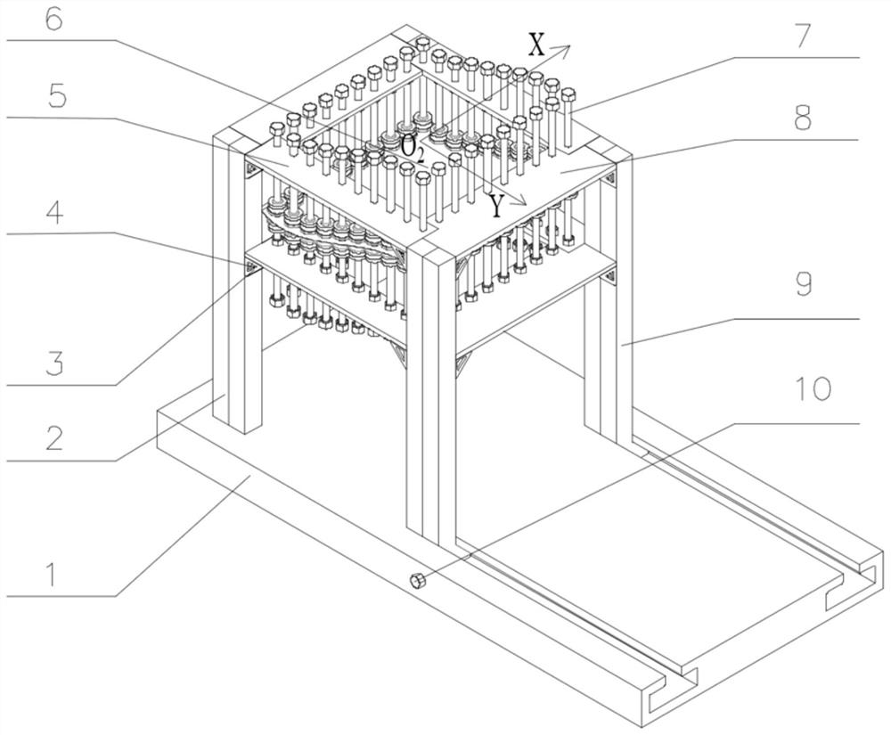 Rapid and flexible forming method and flexible tool for large-curvature thin-wall plate with irregular surface