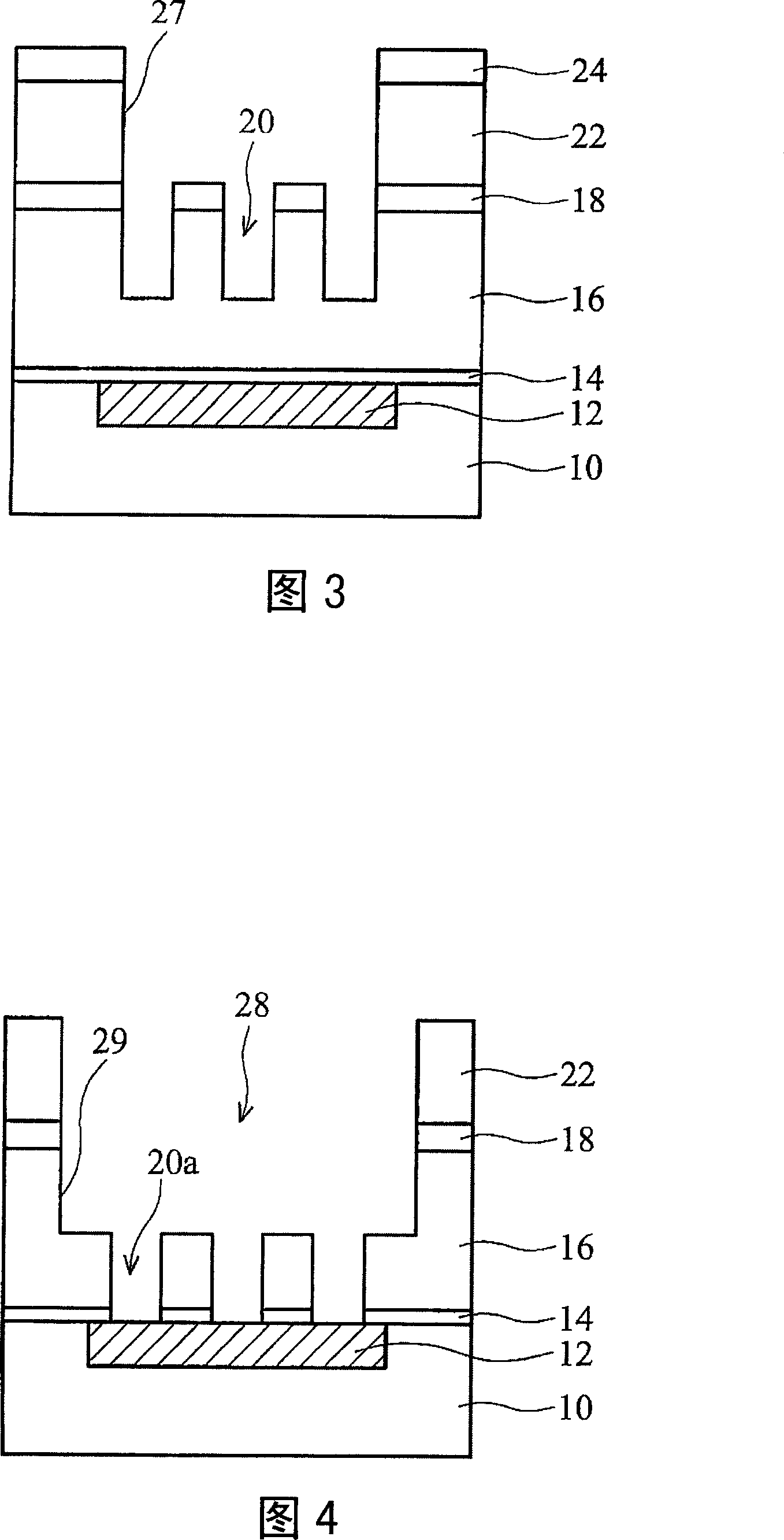 Dual-damascene process