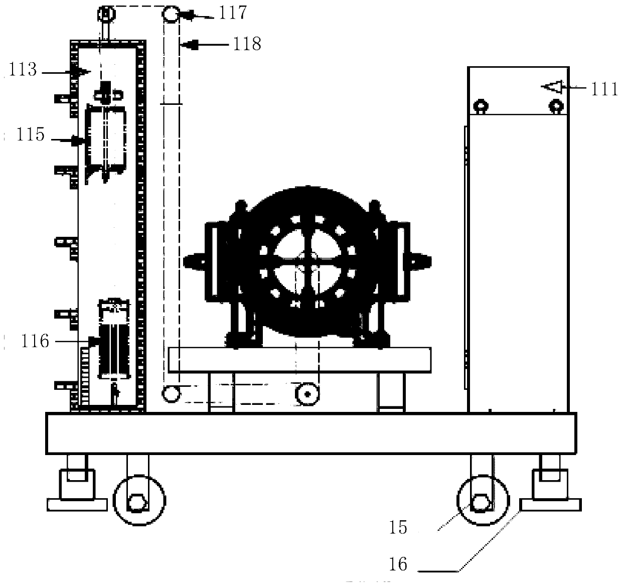 Elevator practical training platform