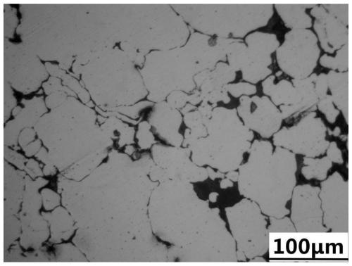 Method for achieving in-situ synthesis of aluminum oxide enhanced ferrum-based powder metallurgy alloy