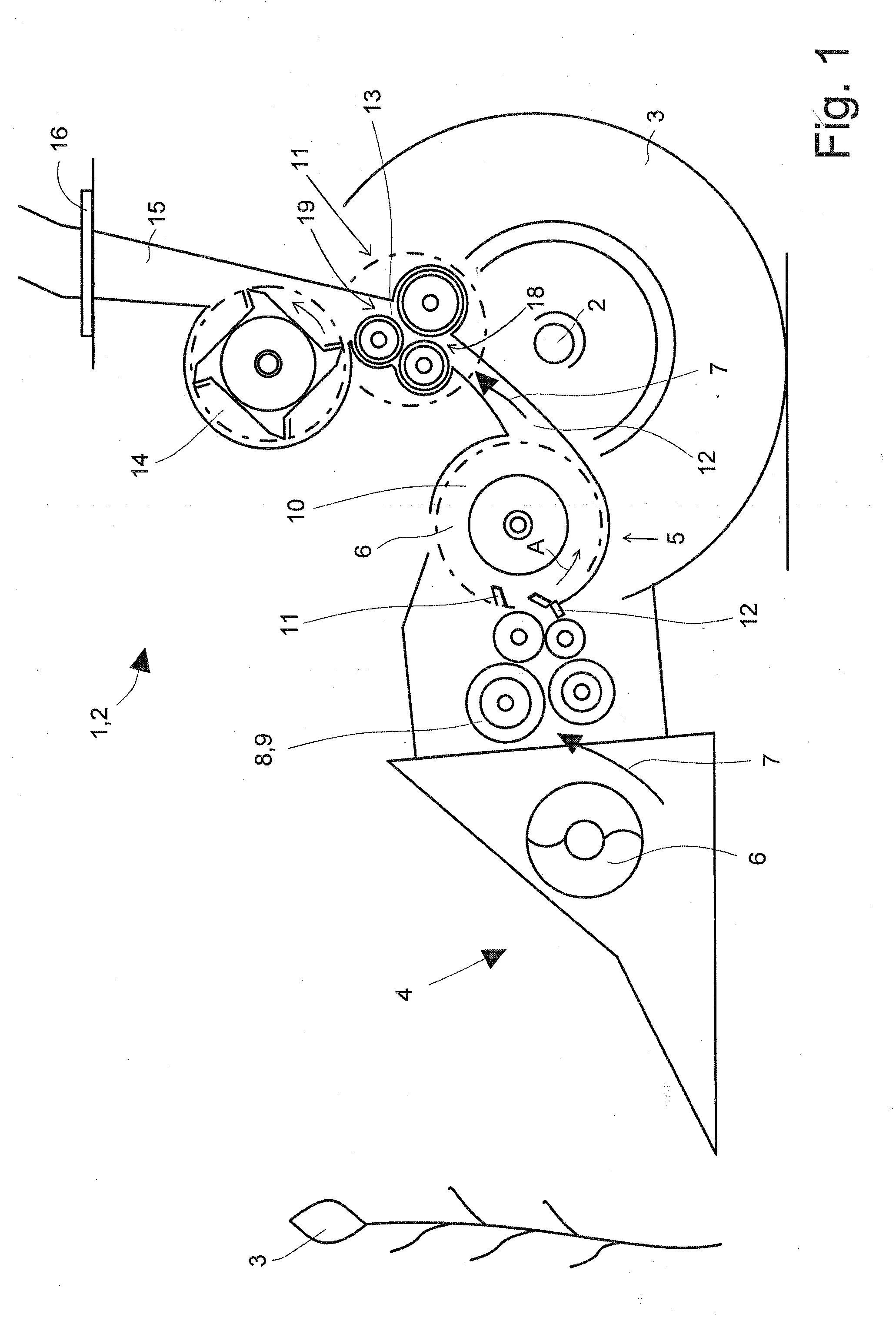 Agricultural working machine