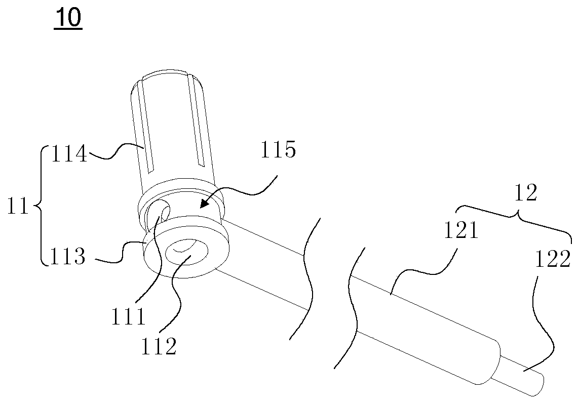 Power line, power module, and unmanned aerial vehicle