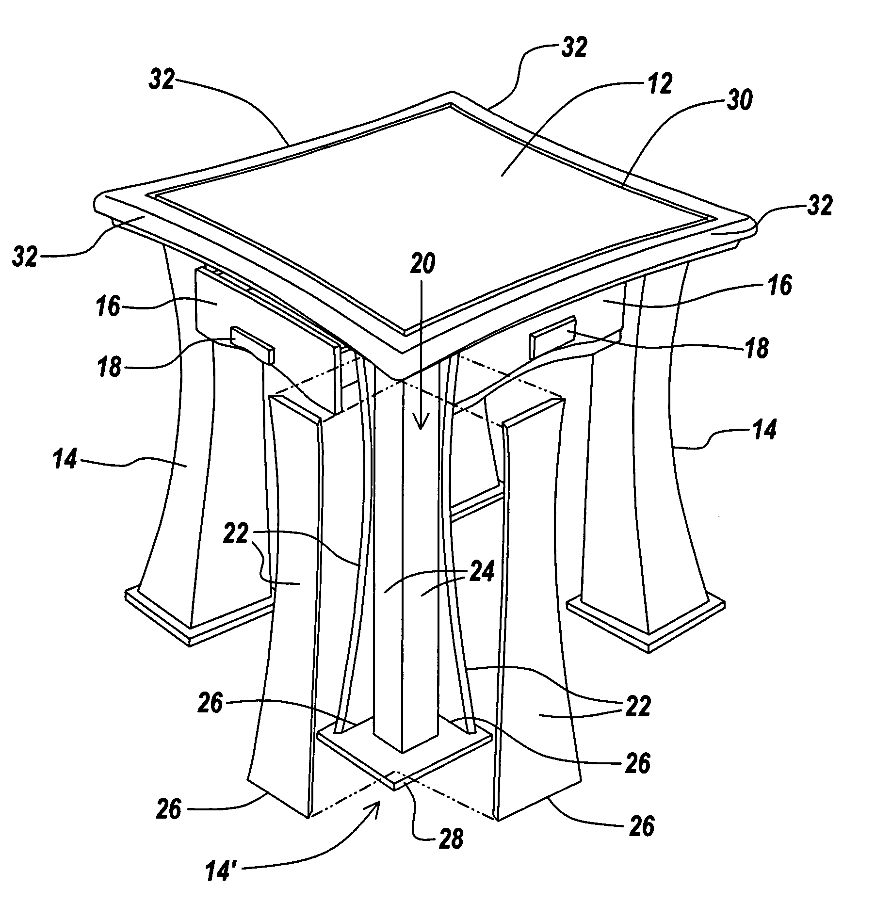 PVC reinforced furniture and building components