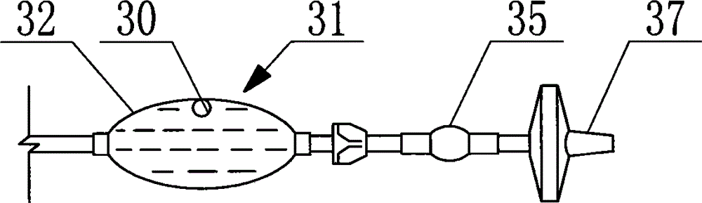 Disposable float type automatic liquid stop duplex-discharge infusion apparatus