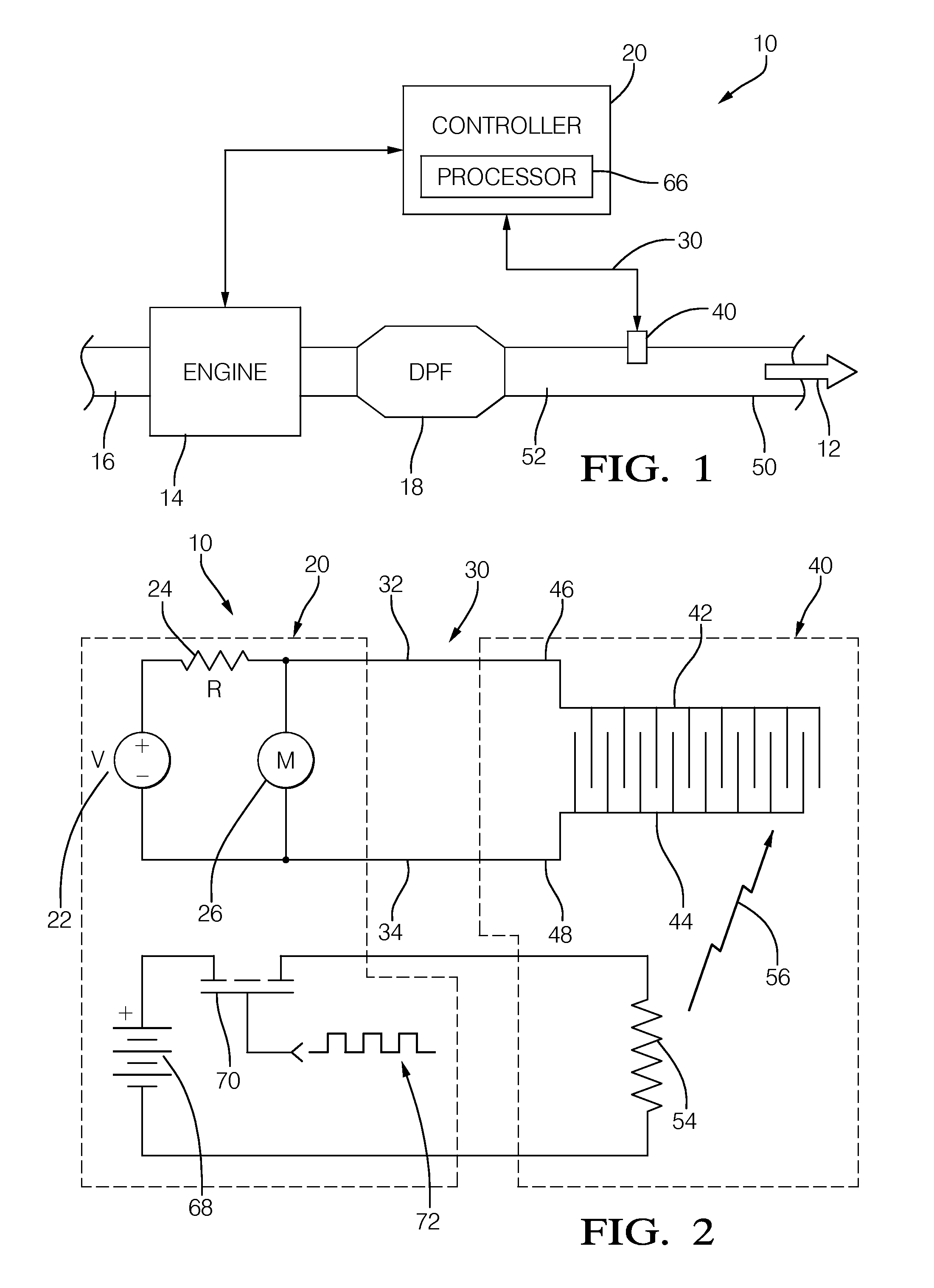 Particulate sensor and method of operation