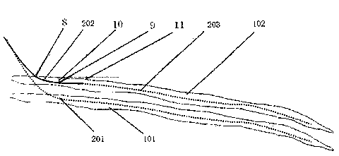 Horizontal well target layer dynamic modeling method while drilling