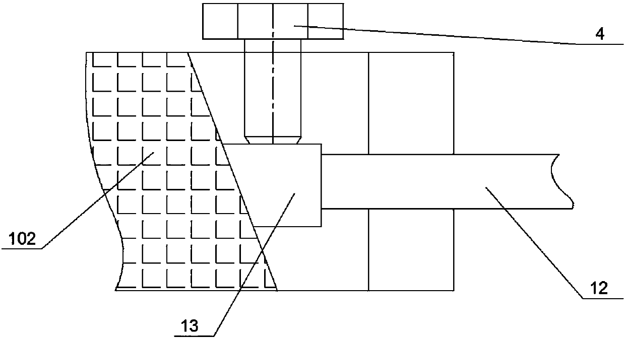 Dynamic frequency real-time adjustable micro-displacement motion platform