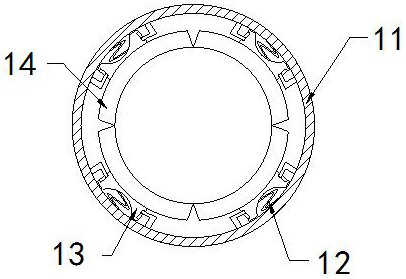 Machine opening adjusting equipment for pipe necking machine