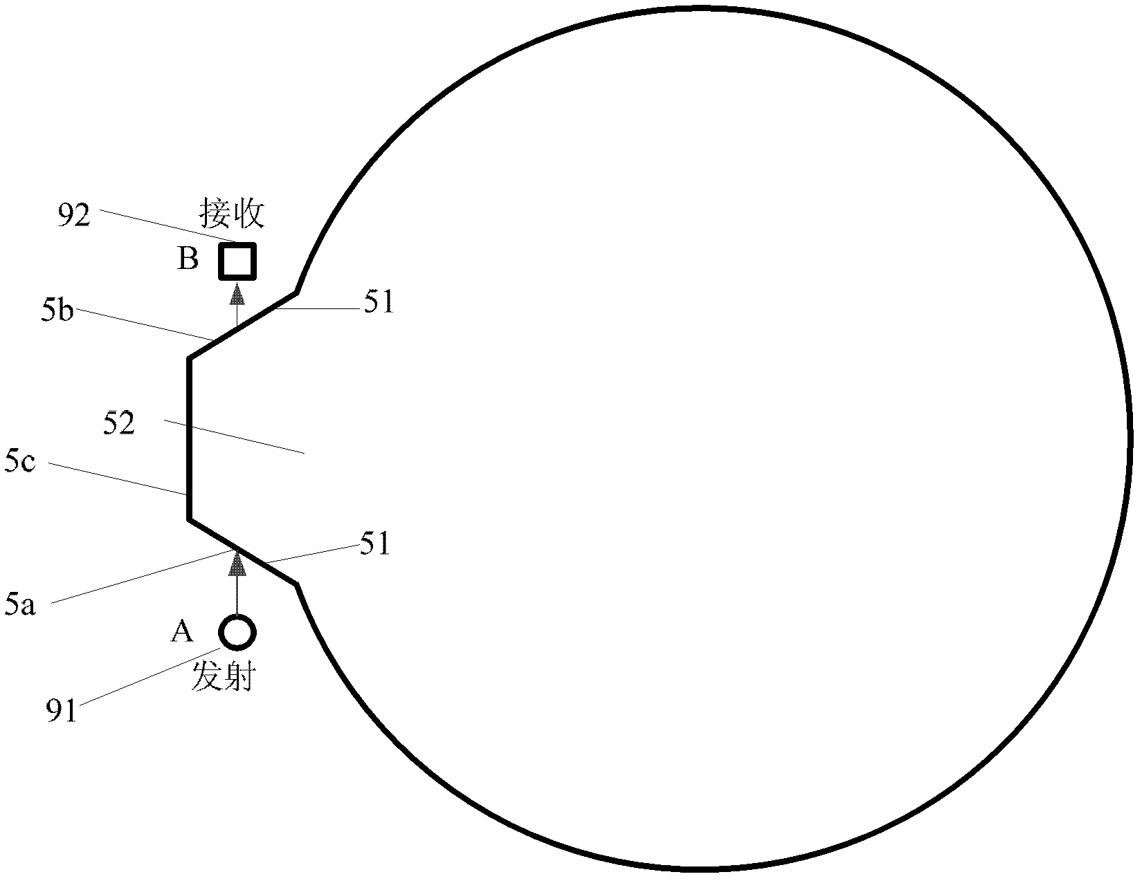 Negative pressure wound therapy system for detecting transudate level by photoelectric total reflection