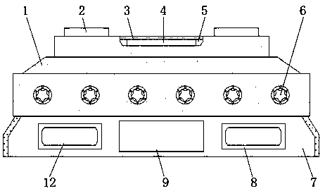 High-power LED lamp with Bluetooth mechanism