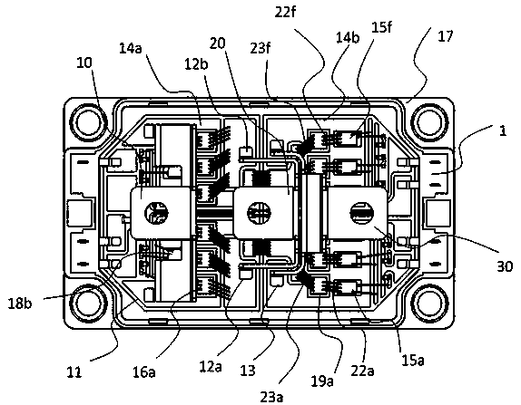 A low-profile power module for high-frequency applications