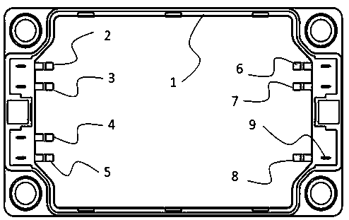 A low-profile power module for high-frequency applications