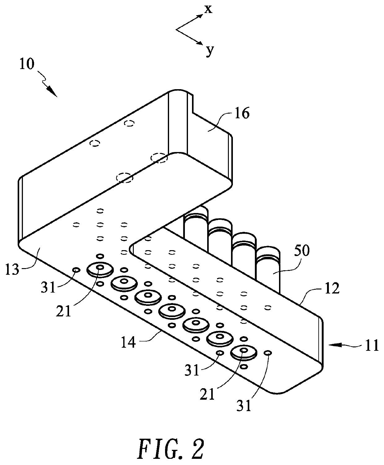 Head of a tag device