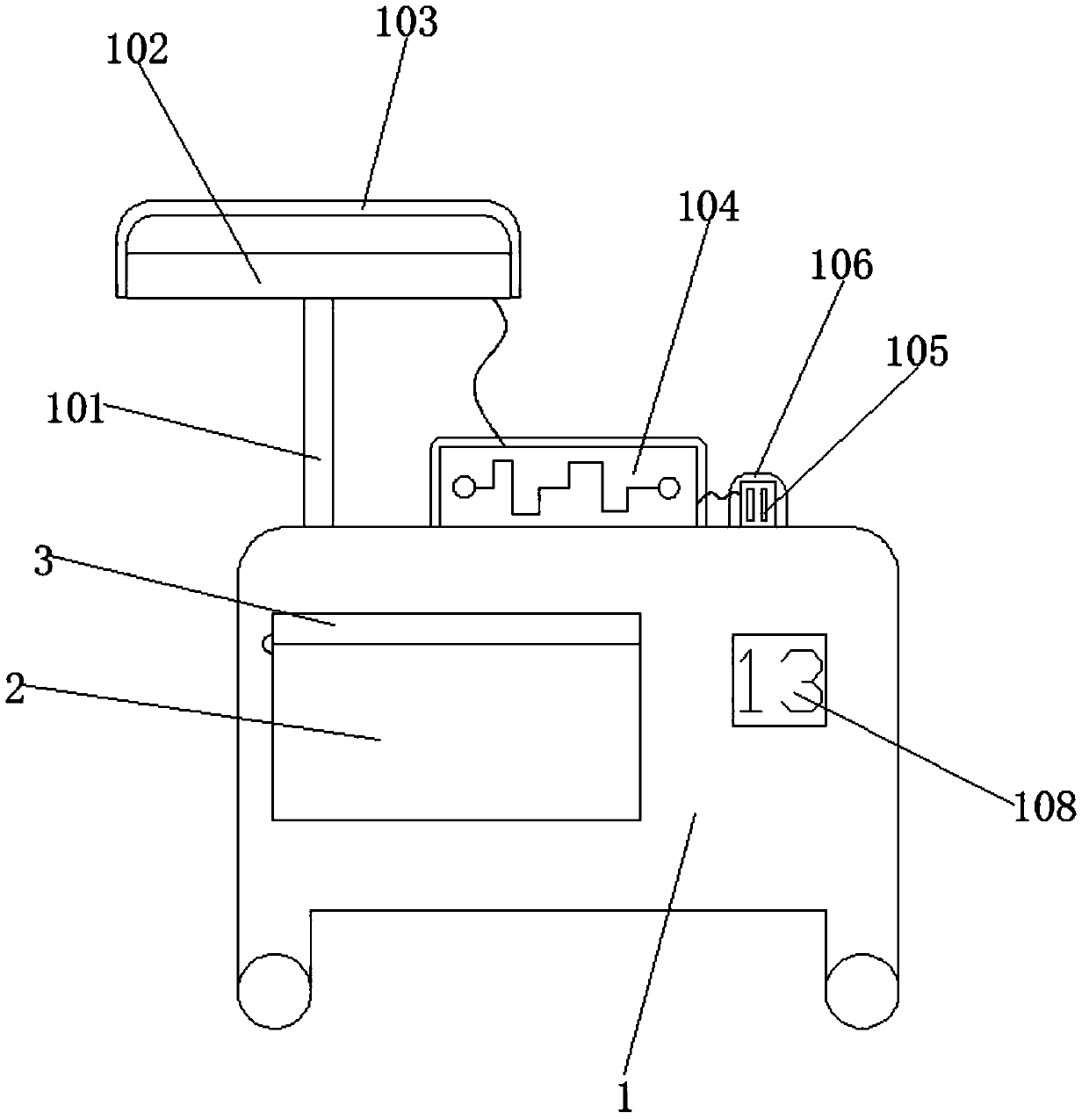 Hull attachment cleaning device