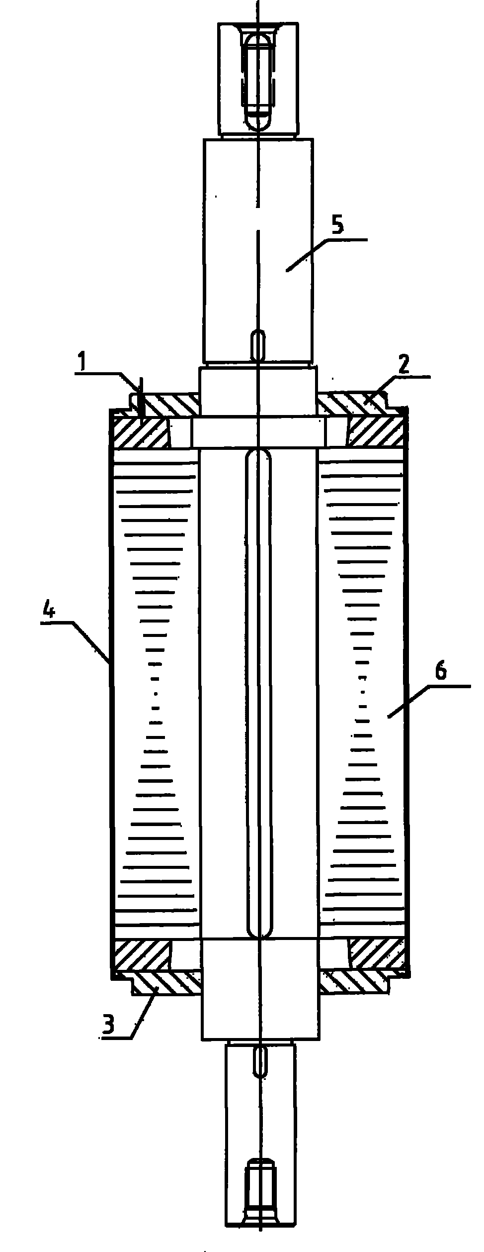 Machining method of shielding motor rotor