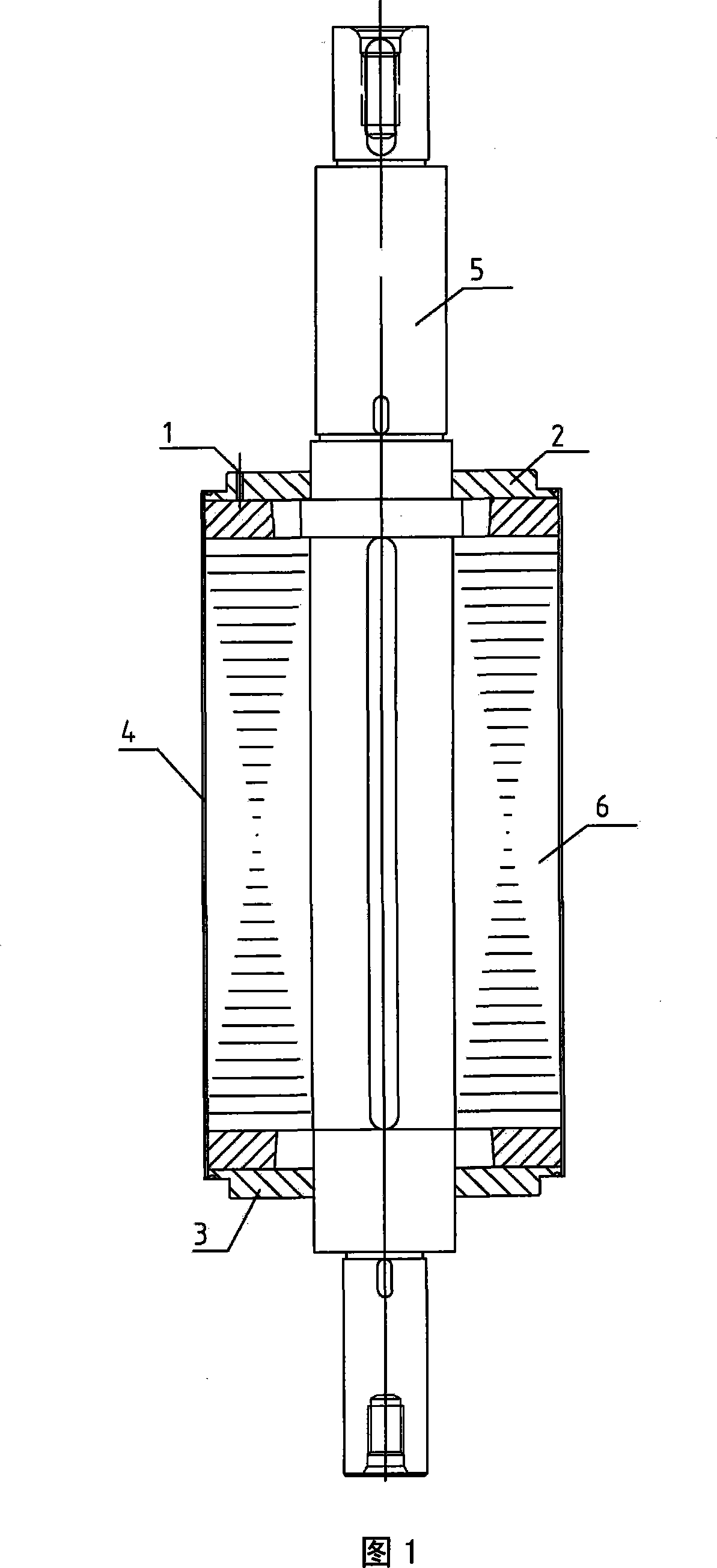 Machining method of shielding motor rotor