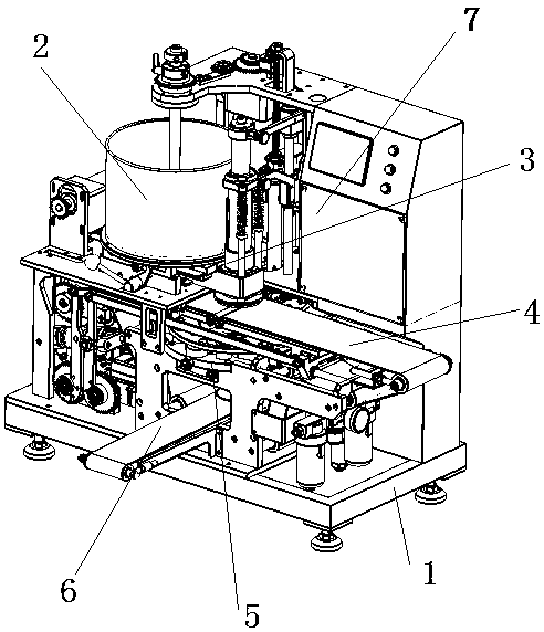 Stuffing feeding mechanism of steamed-stuffed bun making machine