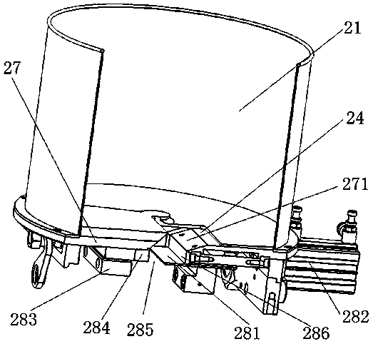 Stuffing feeding mechanism of steamed-stuffed bun making machine