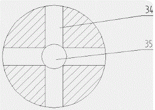 A double-disc hydraulic viscous speed regulating clutch