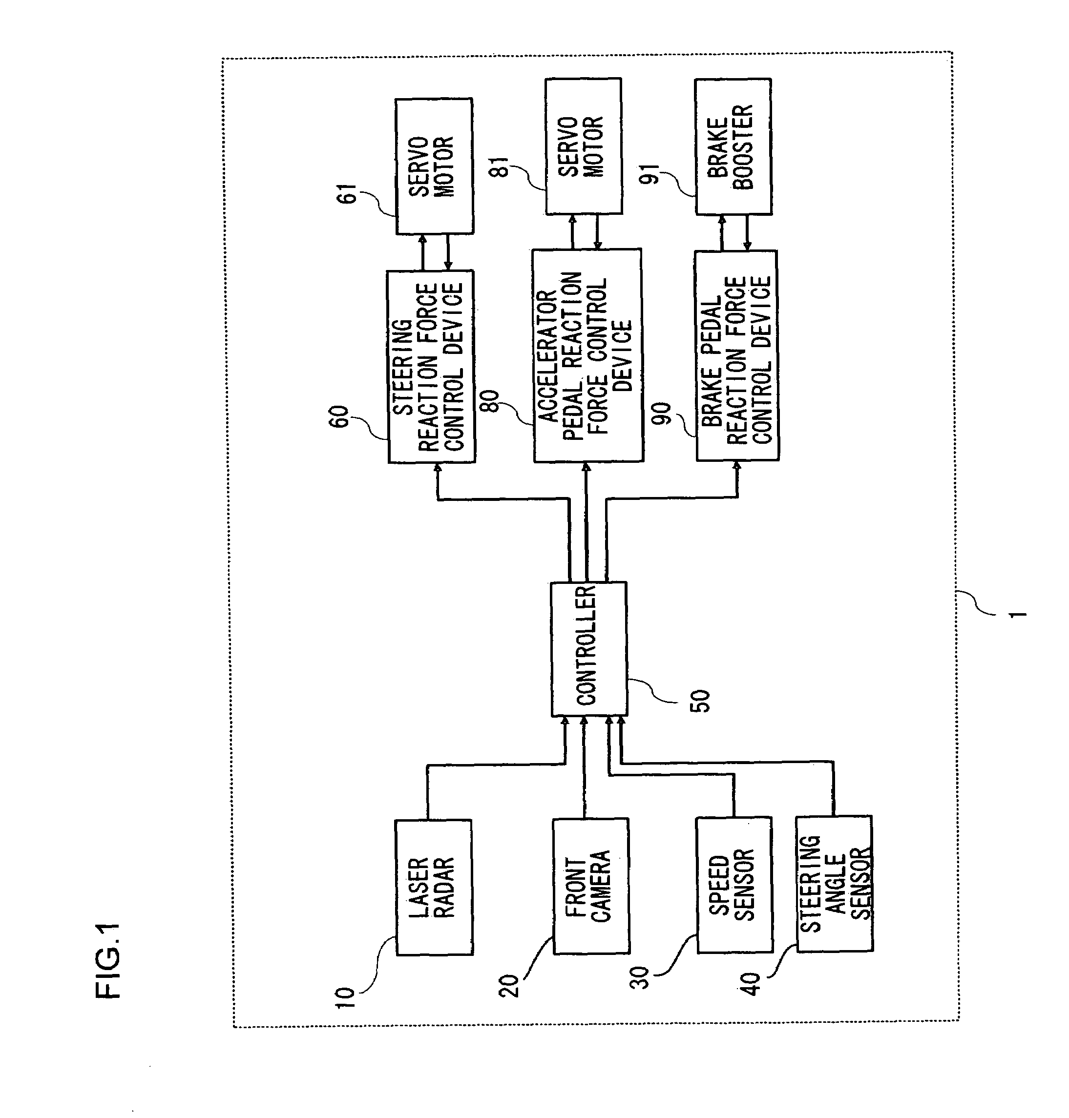 Driving assist system for vehicle