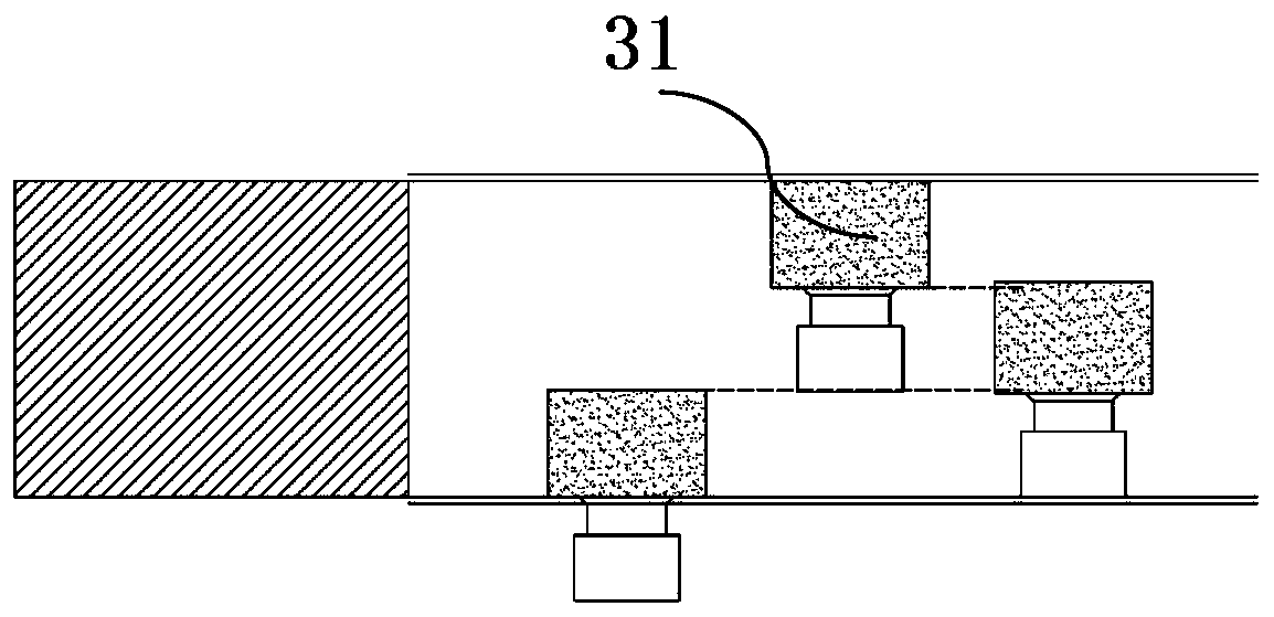 Device for grinding and processing polycrystalline silicon