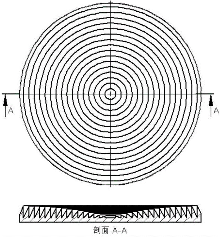 Fresnel lens manufacturing method taking high temperature resisting polymer film as substrate