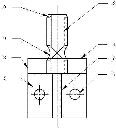 Compaction elastic-ball-type door bolt