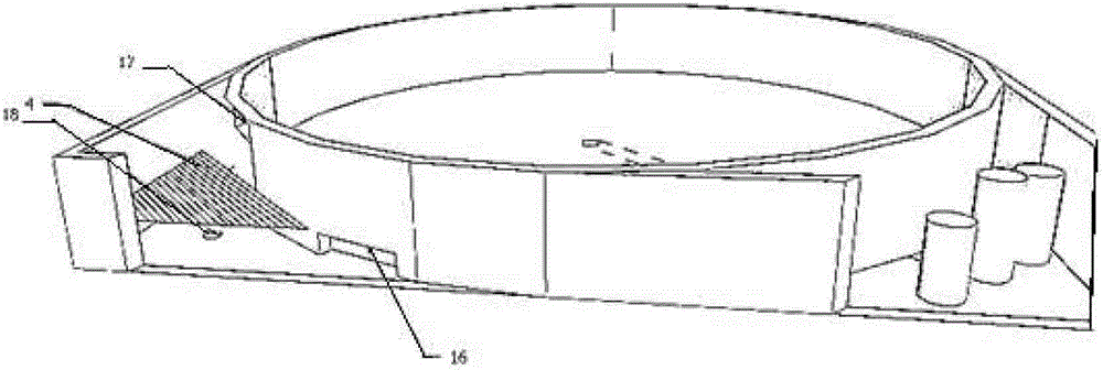 A high-efficiency and energy-saving factory double-circulation breeding system