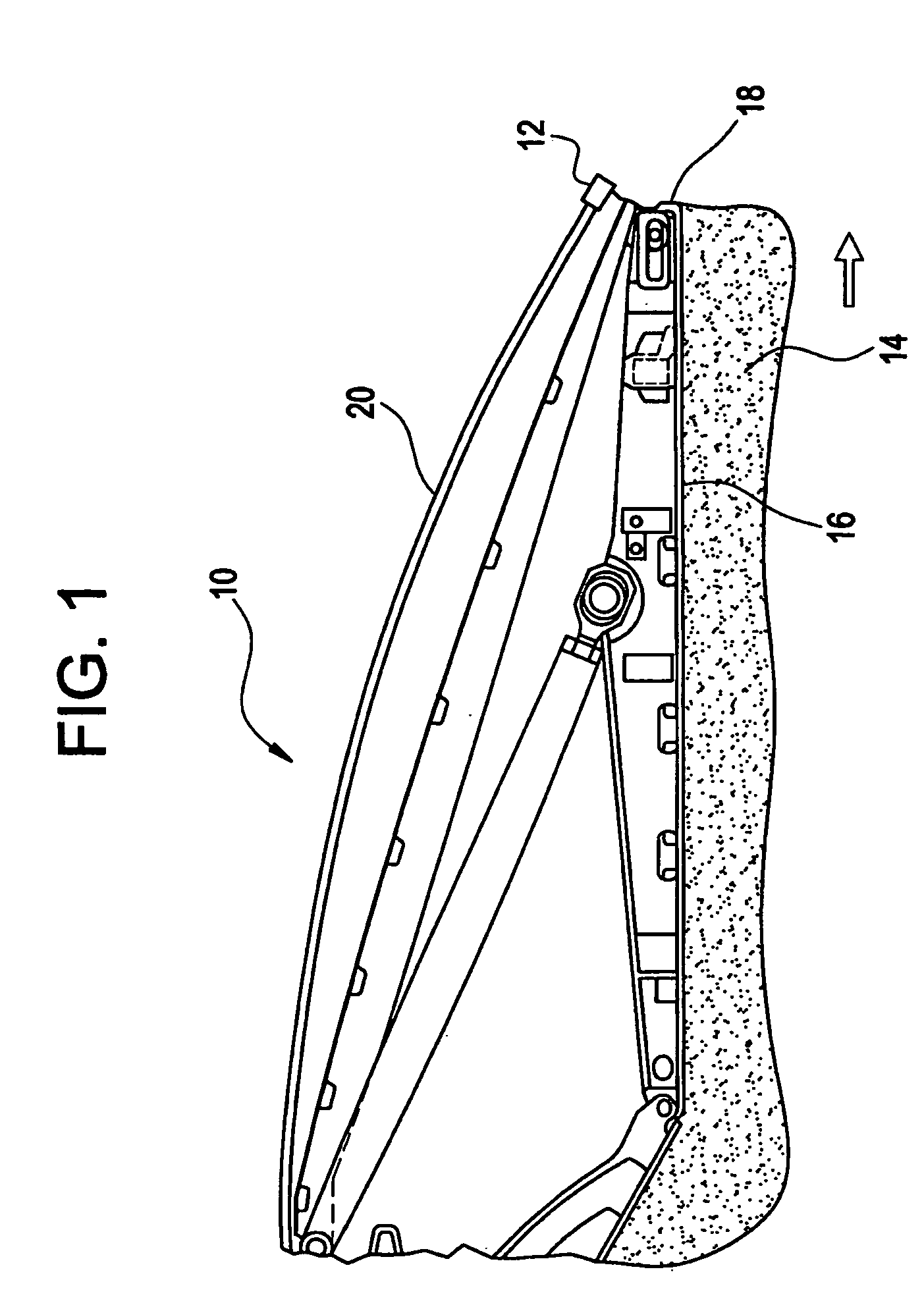 Device for reducing jet engine exhaust noise using oscillating jets