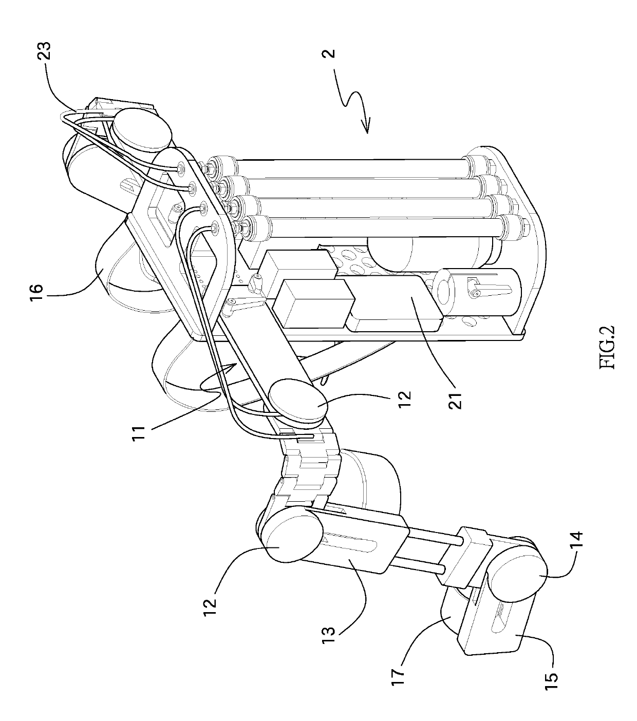 Exoskeleton apparatus driven by pneumatic artificial muscle with functions of upper limb assist and rehabilitation training