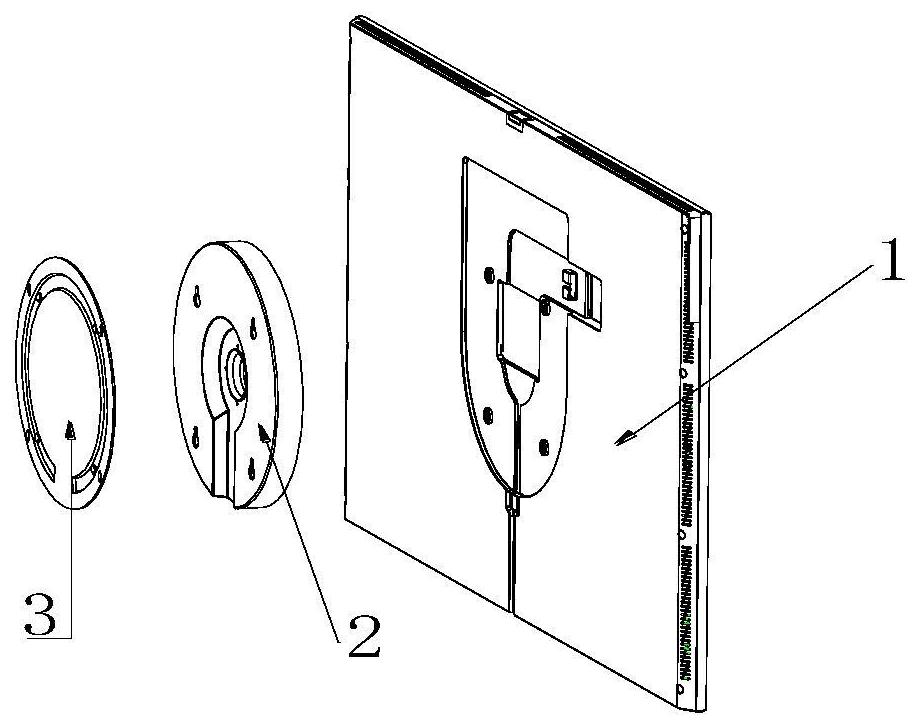 Control method and device for TV hanger