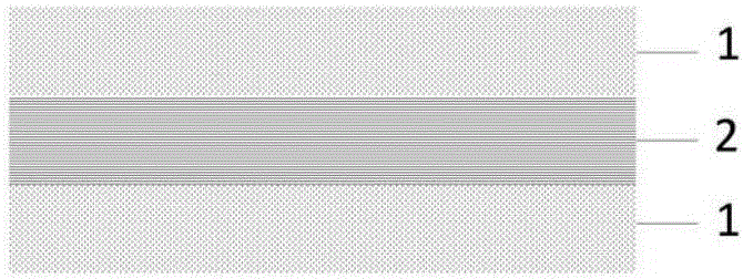 Novel heat dissipation insulating composite material and preparation method therefor