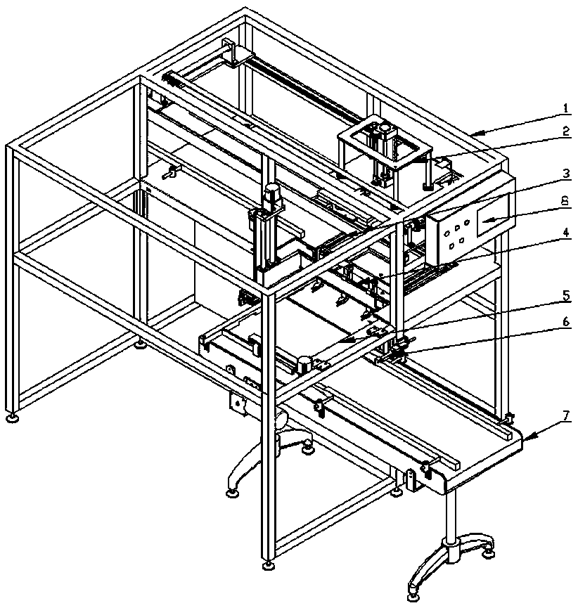 Automatic film releasing and bottle feeding machine for penicillin bottles