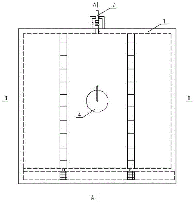 Efficient pulse anaerobic filter