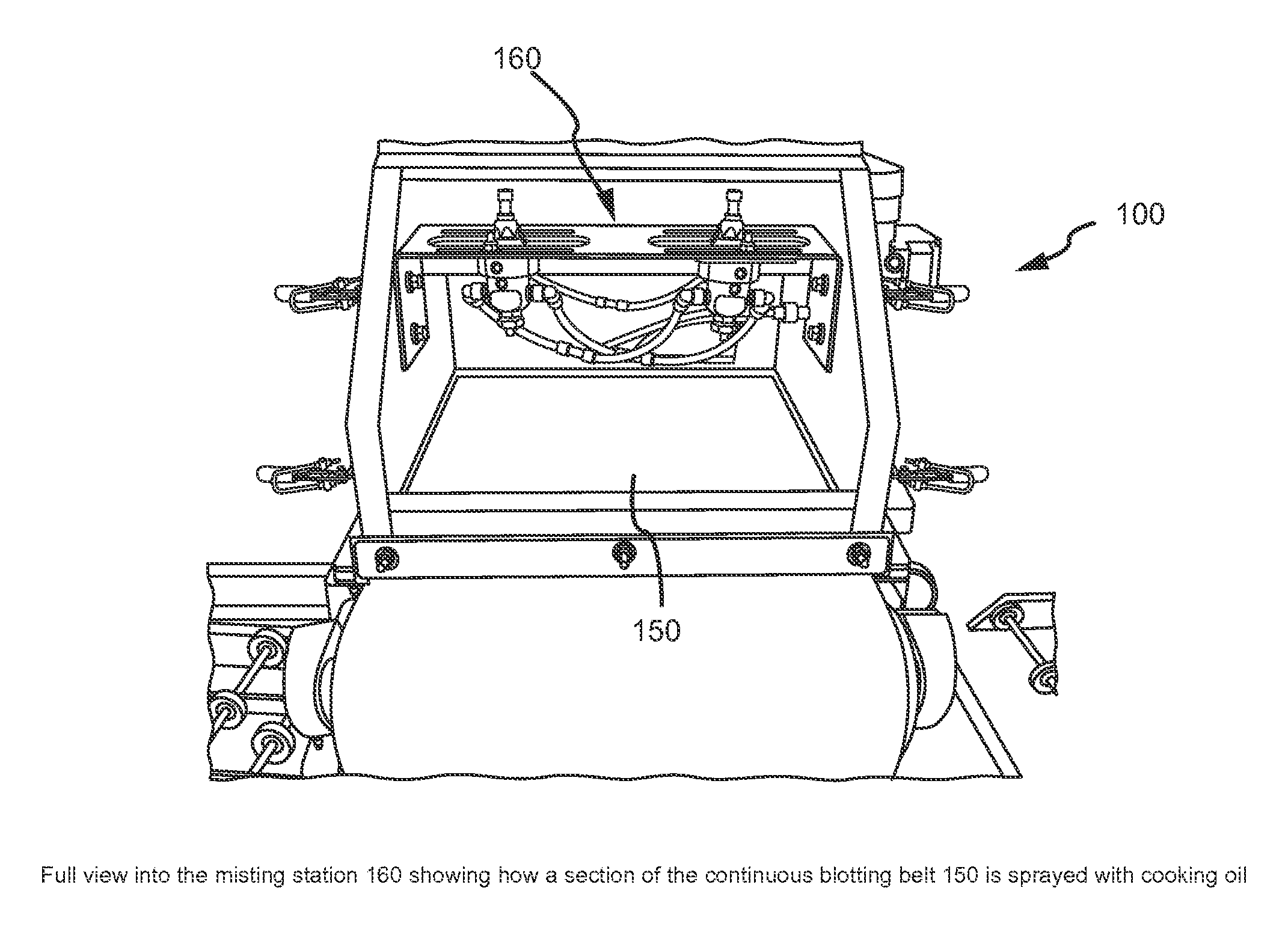 Cracker finishing machine